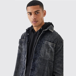 Novedad 2026: Ropa de invierno transpirable de moda, lisa y teñida, de alta calidad, estilo urbano casual con dos bolsillos para hombre. - Product Image 6