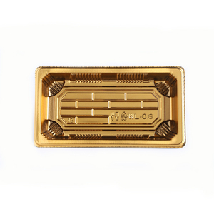 <strong>Disposable</strong> Food Sushi Plastic Plate Takeaway <strong>Tray</strong> Food <strong>Cake</strong> Fruit <strong>Tray</strong> Box Plastic Box Set With Lid - Product Image 6