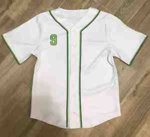 Maillot de baseball uni à manches courtes pour hommes et femmes, style hip-hop, pour le baseball et le softball - Product Image 1