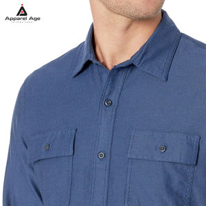 เสื้อเชิ้ตผู้ชายลำลองสวมใส่สบาย ทันสมัย ตัดเย็บตามขนาดที่ต้องการ ขั้นต่ำในการสั่งซื้อน้อย เหมาะสำหรับขายออนไลน์ - Product Image 5