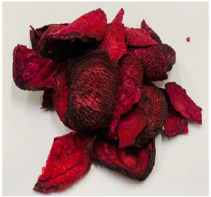 SHUBHALAXMII Rebanadas de Remolacha Dulce Deshidratada Premium Congeladas a Granel 100% Natural Crujiente Saborizante para Snacks y Ensaladas 0% 2 Años - Product Image 1