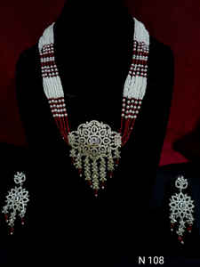 Classic American Diamond Bridal Jewelry <b>Set</b> Two-Piece <b>Necklace</b> <b>and</b> <b>Earrings</b> for Wedding Fashionable Classic Style - Product Image 5