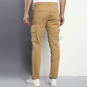 Pantalons cargo pour hommes, style unique, couleur et taille personnalisées, logo sur mesure, prix de gros. - Product Image 3