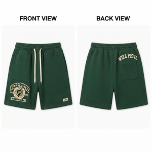 Shorts Premium para Mujer, 320 GSM, Lona Verde, Estilo Urbano, Casual, 100% Algodón, Secado Rápido, Transpirables, Ecológicos - Product Image 3