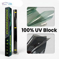 Film teinté pour vitres de voiture COOL PRO vert et or, effet métallisé, haute protection contre la chaleur