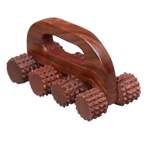 Masajeador Corporal de Madera Natural, Masaje de Tejido Profundo, Relajación Muscular, Anticelulitis, Masajeador Linfático para Pantorrillas, Económico - Product Image 3