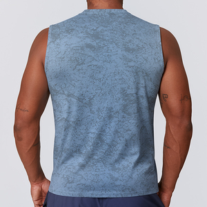 เสื้อกล้ามสำหรับผู้ใหญ่แบบยูนิเซ็กซ์ แบรนด์ Thread & Feathers - ผลิตจากผ้าผสมไม้ไผ่และฝ้าย ระบายอากาศได้ดี แห้งเร็ว ลายเสือดาว สไตล์ชุดบาสเก็ตบอล - Product Image 5