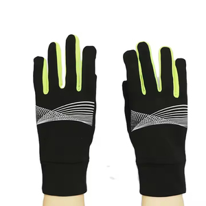 Custom Reflective Running <b>Gloves</b> High Quality Breathable Anti Slip <b>Touchscreen</b> Sports <b>Gloves</b> for Outdoor Training - Product Image 5