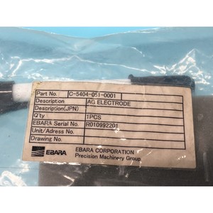 EBARA C-5404-051-0001 AG, ÉLECTRODE, CELL2, 149341 - Équipements et pièces semi-conductrices d'occasion fiables à l'échelle mondiale chez - Product Image 3