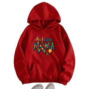 Sudadera Corta Personalizada con Cierre de Cremallera para Mujer, Sudadera con Capucha de Felpa Suave, Hombros Caídos, Estilo Moderno - Product Image 1