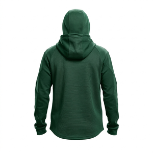 Sudadera con Capucha para Hombre, con Dobladillo Curvo, para Entrenamiento Deportivo, Estilo Urbano Otoñal, con Logotipo Personalizado, Venta al Por Mayor OEM - Product Image 2