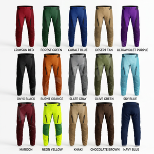 Pantalon de moto imperméable personnalisé avec logo imprimé, respirant, coupe-vent, pantalon de cyclisme, pantalon de protection pour motards, homme - Product Image 1