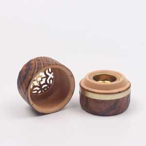 New Style Wooden Wood Pattern Bakhoor Wedding Religious Aromatic Fragrance Durable Wood Incense <b>Burner</b> Stick Holder - Product Image 4