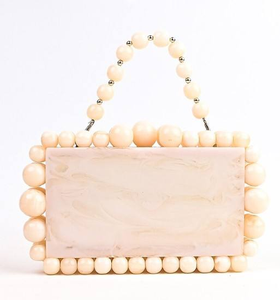 Elegant Handmade Resin Clutch Bag for Women Premium Luxury Look Eco-Friendly MODEL Perfect for Festive Fashion Handmade MULTI - Product Image 5