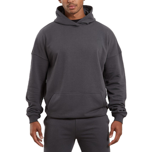 Sudadera con Capucha para Hombre con Estampado Gráfico, Estilo Hip Hop Urbano, Diseño con Bolsillo Canguro, Servicio OEM, Suministro al por Mayor - Product Image 1