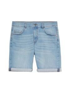 Stretch Five-Pocket Mid-<b>Thigh</b> Men's Denim Shorts High Quality Breathable Casual Men's Summer Outer Wear Custom - Product Image 6