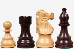 ชุดหมากรุก Staunton แบบจำลองของ French Lardy ขนาด 3.75 นิ้ว ทำจากไม้พะยูงอินเดียและไม้บ็อกซ์วูด พร้อมกล่อง ราคาดีที่สุด - Product Image 5