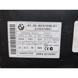 X6 ชุดควบคุมอิเล็กทรอนิกส์และโมดูลคอมพิวเตอร์มือสอง 6135923704601 - Product Image 2