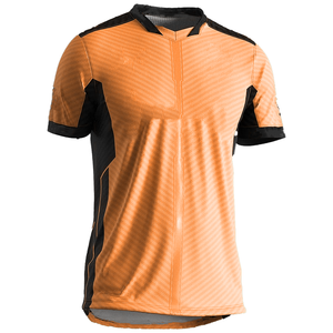 Maillot de football bleu à manches courtes pour homme, col montant, anti-humidité, respirant, ajusté, en maille polyester, vêtement de sport d'été - Product Image 6