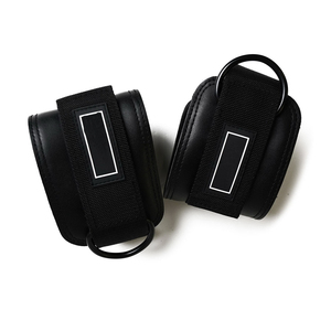 Poids de cheville réglables en néoprène antidérapants portables avec sangle double anneau en D pour la musculation et l'entraînement des jambes en salle de sport - Product Image 5