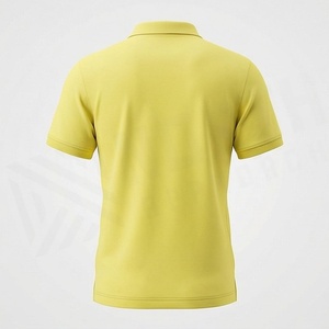 เสื้อโปโลผู้ชายคุณภาพสูงแบบเรียบง่ายสำหรับฤดูร้อน ขายส่ง OEM เสื้อยืดผู้ชายสกรีนโลโก้ตามสั่ง ไซส์ใหญ่ ผ้าฝ้าย - Product Image 2