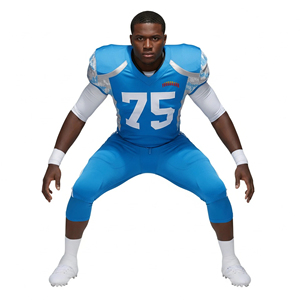 Meilleur ensemble d'uniformes de football américain personnalisés par sublimation OEM pour hommes – Maillot sans manches et pantalon ajustés, anti-humidité, toutes saisons - Product Image 3