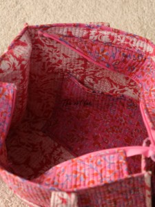 Wholesale Assorted Mix Prints Cotton Quilted Tote Bag with Pouch Handmade Indian Block Print <b>Handbag</b> - Product Image 4