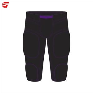 Ensemble d'uniformes de football américain personnalisés, maillot et pantalon sublimés, vêtements d'équipe OEM, fournisseur d'uniformes de match professionnels, fabriqué au Pakistan - Product Image 4