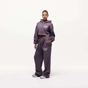 Nuevo Conjunto Deportivo de Alta Calidad con Diseño Personalizado, Conjunto Deportivo de 2 Piezas para Mujer, Sudadera con Capucha y Pantalones Deportivos Transpirables, Conjunto para Gimnasio y Ropa Urbana - Product Image 1