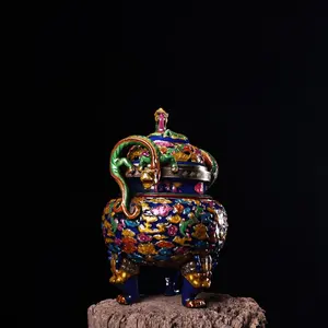 Quemador de Incienso Aromático Decorativo Premium Diseñado para Madera de Oud con Expresión Cultural Moderna - Product Image 3