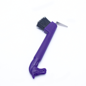 High Quality Durable Custom Horse Hoof Pick with Brush Equine Hoof Cleaning Tool Professional Horse Grooming Farrier <b>Equipment</b> - Product Image 4