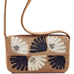 Indian Bohemian Style Designer <b>Large</b> Capacity Handmade Women's Messenger Bag Evening Shopping Clutch <b>Beaded</b> Boho Style Wholesale - Product Image 1