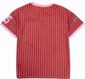 Camiseta de Fútbol Personalizada con Gráficos, Manga Larga, Estilo Urbano, Holgada, Oversize, Cuello en V, Estampado Retro - Product Image 2