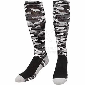 Winter Soccer <b>Socks</b> 100% Wool Knitted Cuff <b>Breathable</b> Durable Fabric for Practice Matches & Sports Training - Product Image 1