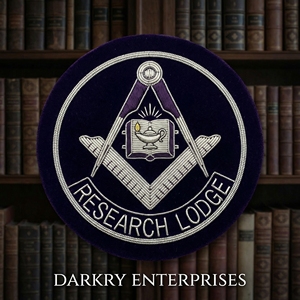 Parche Bordado Artesanal de Alambre Metálico para Regalia Masónica, Insignia de Logia, Escudo del Maestro Venerable, Corona y Bastones Cruzados, Distintivos para Uniforme - Product Image 5