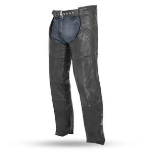 Pantalones de cuero genuino para hombre, estilo motero, con bolsillos desgastados, para montar a caballo, carreras y motociclismo. - Product Image 6