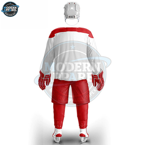 Uniforme de Hockey sobre Hielo Sublimado de Buena Calidad para Deportes de Equipo, Ropa Deportiva Informal de Talla Grande, Uniforme de Hockey sobre Hielo al Mejor Precio - Product Image 6
