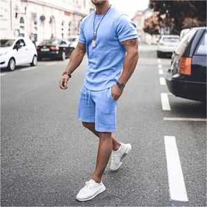 Conjunto de Camiseta Oversize y Pantalones Cortos Cargo para Hombre, Fabricante, Algodón, OEM, Marca Privada, Suministro al por Mayor - Product Image 5