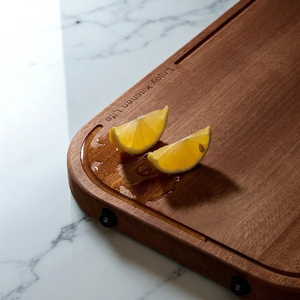 Tabla de Cortar de Bambú Premium para Uso en la Cocina |   Tabla de Cortar Resistente para Carne, Verduras y Preparación de Alimentos - Product Image 2