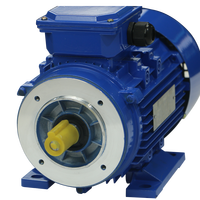 Moteur asynchrone triphasé LF MS90L-2 2,2 kW 3 CV 1440 tr/min CA 220/380 V 50/60 Hz Efficacité IE1-IE3 Montage à bride IC411