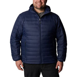 Veste d'hiver rembourrée en duvet uni pour homme, style puffer, haute qualité, tendance, pour l'extérieur, vente en gros - Product Image 1