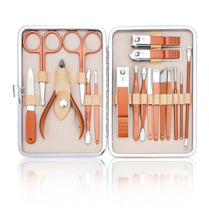 Suministros de Diseño de Primera Calidad, Kits de Manicura y Pedicura al por Mayor, Nuevo Equipo de Salón, 15 Piezas - Product Image 1