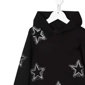 Sudadera con Capucha Personalizada para Hombre, con Cierre de Cremallera, Diseño con Pedrería, Corte Holgado, 100% Algodón, con Bolsillo, para Invierno y Actividades al Aire Libre - Product Image 5