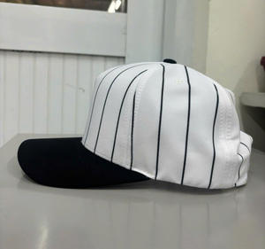 Gorras de Béisbol Personalizadas al Por Mayor, Dos Tonos, con Rayas, Logotipo Bordado Personalizado, Gorras Deportivas, Fabricante de Gorras VN - Product Image 2