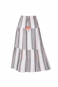 Falda Larga Informal de Algodón Teñido con Cordón Ajustable, Lavable y Transpirable, para Primavera, de Fabricante - Product Image 2
