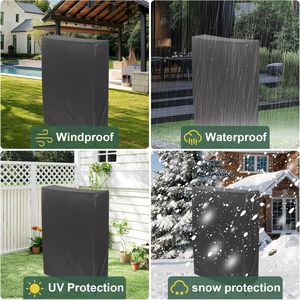 Coperture per Sedie Pieghevoli in Tessuto Oxford 420D Zero Gravity, Impermeabili e Antipolvere, Set da 2 Pezzi per Mobili da Giardino e Patio - Product Image 3