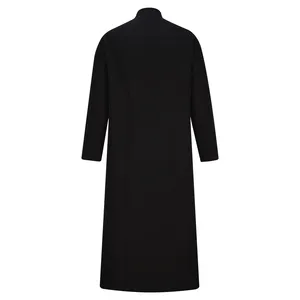 Service OEM Vêtements Islamiques pour Hommes Hiver Été Coton Jubba Thobes Nouveau Design Manches Longues Personnalisable - Product Image 2