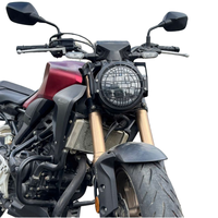 Système d'éclairage arrière pour moto CB150R CB300R LED Light Guard 10W Jaune Orange M-Biker en acier inoxydable 12V 500g 25x20x10