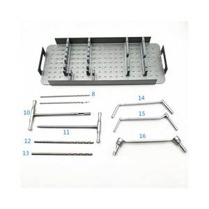 Kit d'instruments de clouage du tibia réutilisable – Collection d'instruments chirurgicaux orthopédiques pour l'insertion de clous intramédullaires et le traitement des fractures - Product Image 3