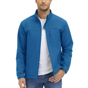 New Arrival <b>Men</b>_s <b>Canvas</b> Softshell <b>Jacket</b> Stand Front Waterproof Windproof Winter Workwear Customized Design Reasonable Price - Product Image 4